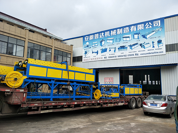 河南鄭州陳總訂購(gòu)全套直線風(fēng)管生產(chǎn)線